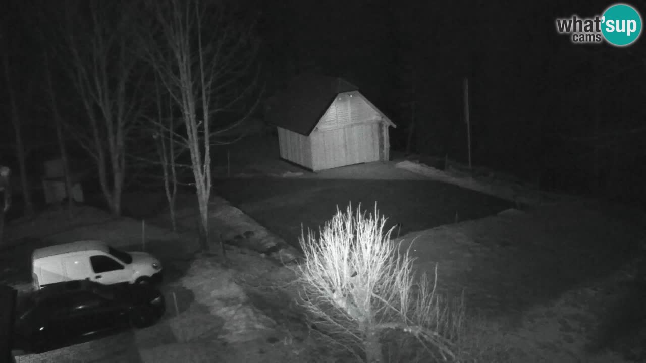 Webcam Lukanja – Pohorje houses a Water village