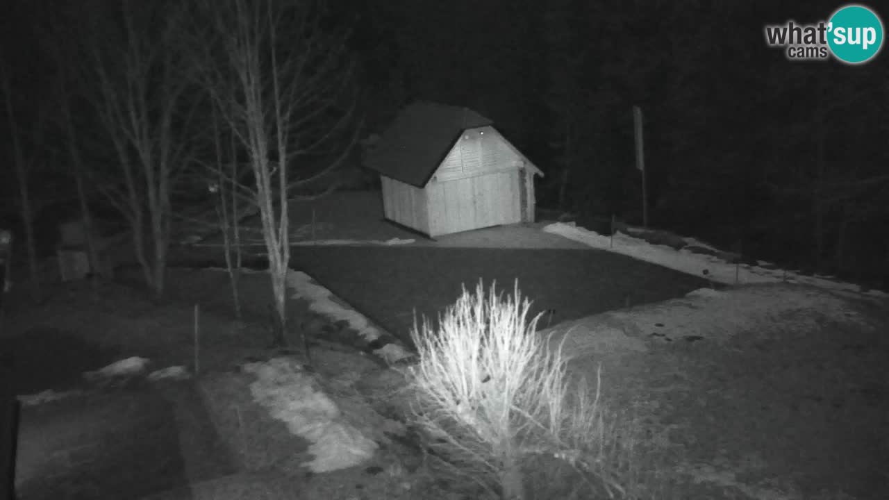 Webcam Lukanja – Pohorje houses a Water village