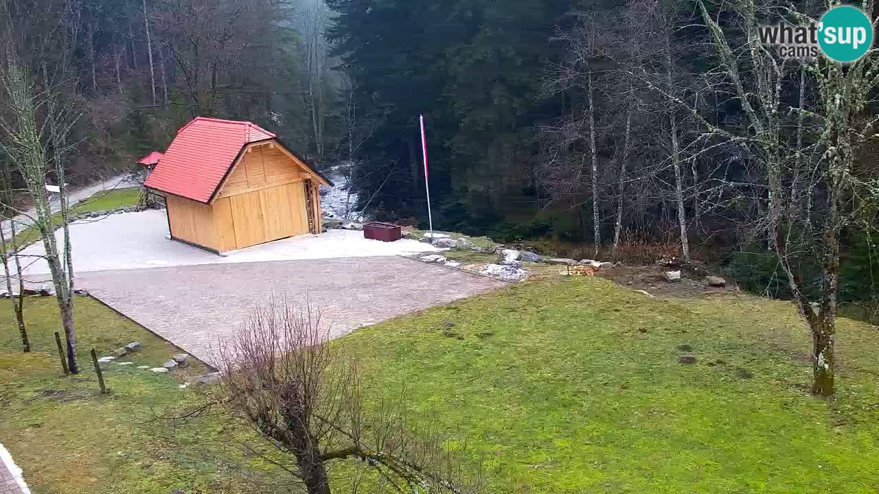 Webcam Lukanja – Pohorje houses a Water village