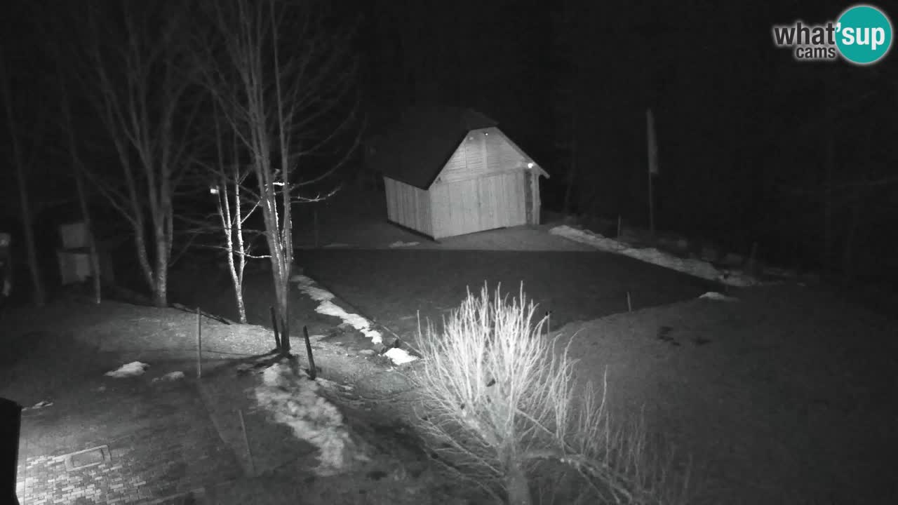 Webcam Lukanja – Pohorje houses a Water village