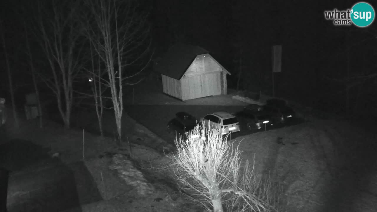 Webcam Lukanja – Pohorje houses a Water village