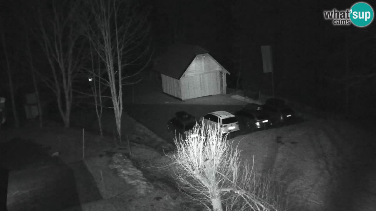 Webcam Lukanja – Pohorje houses a Water village