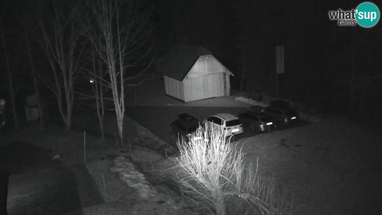 Webcam Lukanja – Pohorje houses a Water village