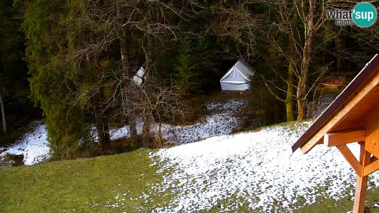 Webcam Lukanja – Pohorje houses a Water village