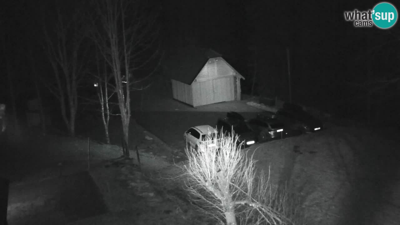 Webcam Lukanja – Pohorje houses a Water village