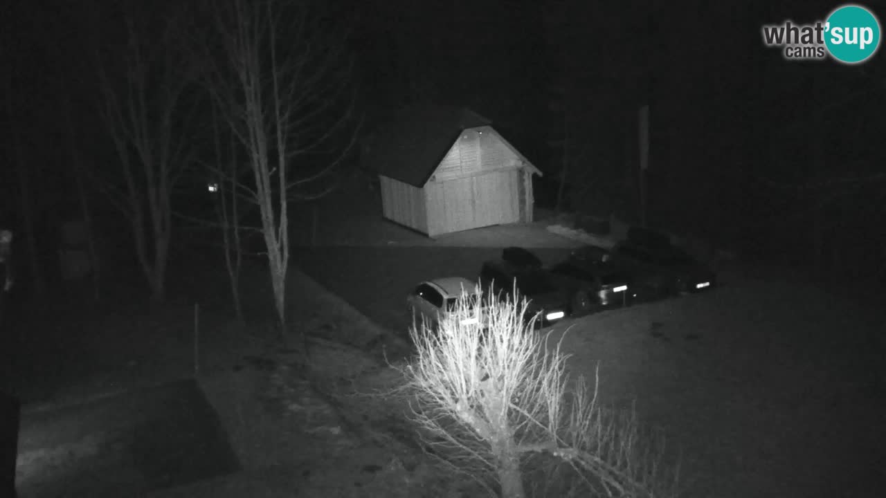 Webcam Lukanja – Pohorje houses a Water village