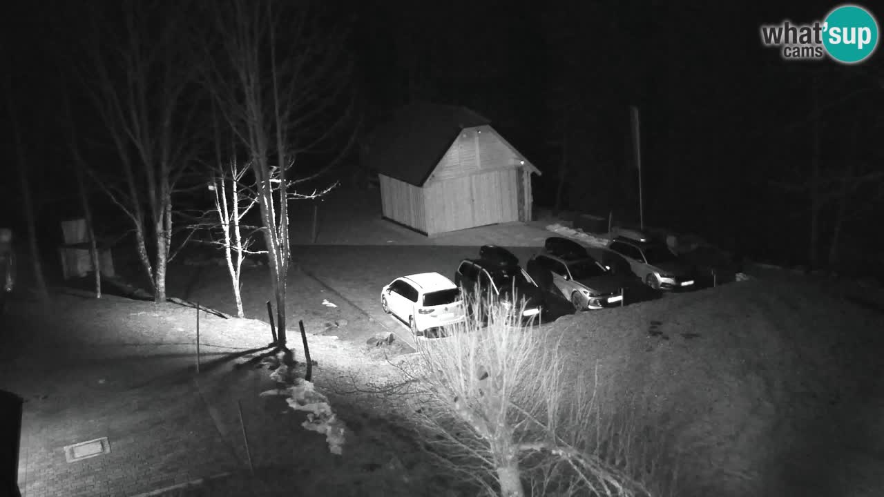 Webcam Lukanja – Pohorje houses a Water village