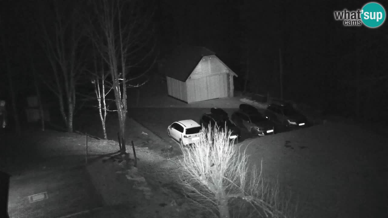 Webcam Lukanja – Pohorje houses a Water village