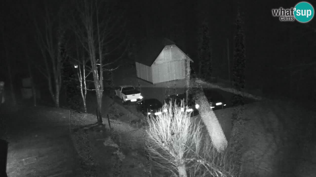 Webcam Lukanja – Pohorje houses a Water village