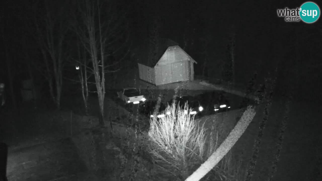 Webcam Lukanja – Pohorje houses a Water village