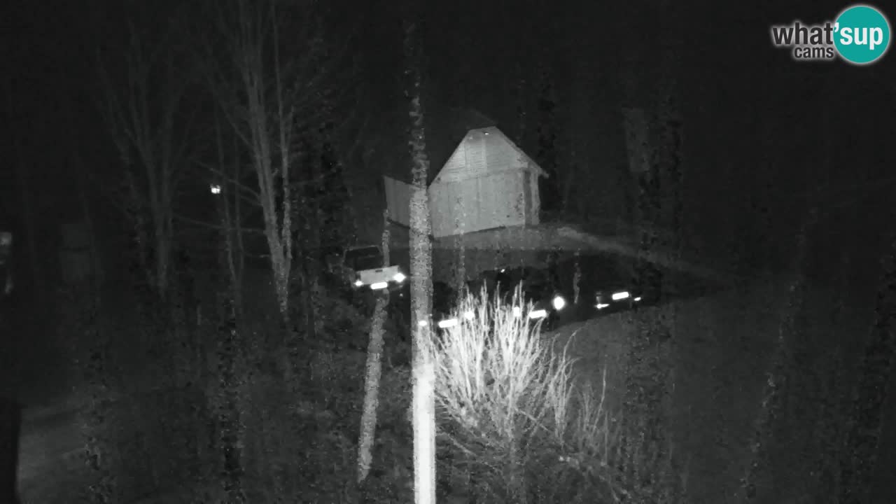 Spletna kamera Lukanja – Water Village | Pohorje Houses