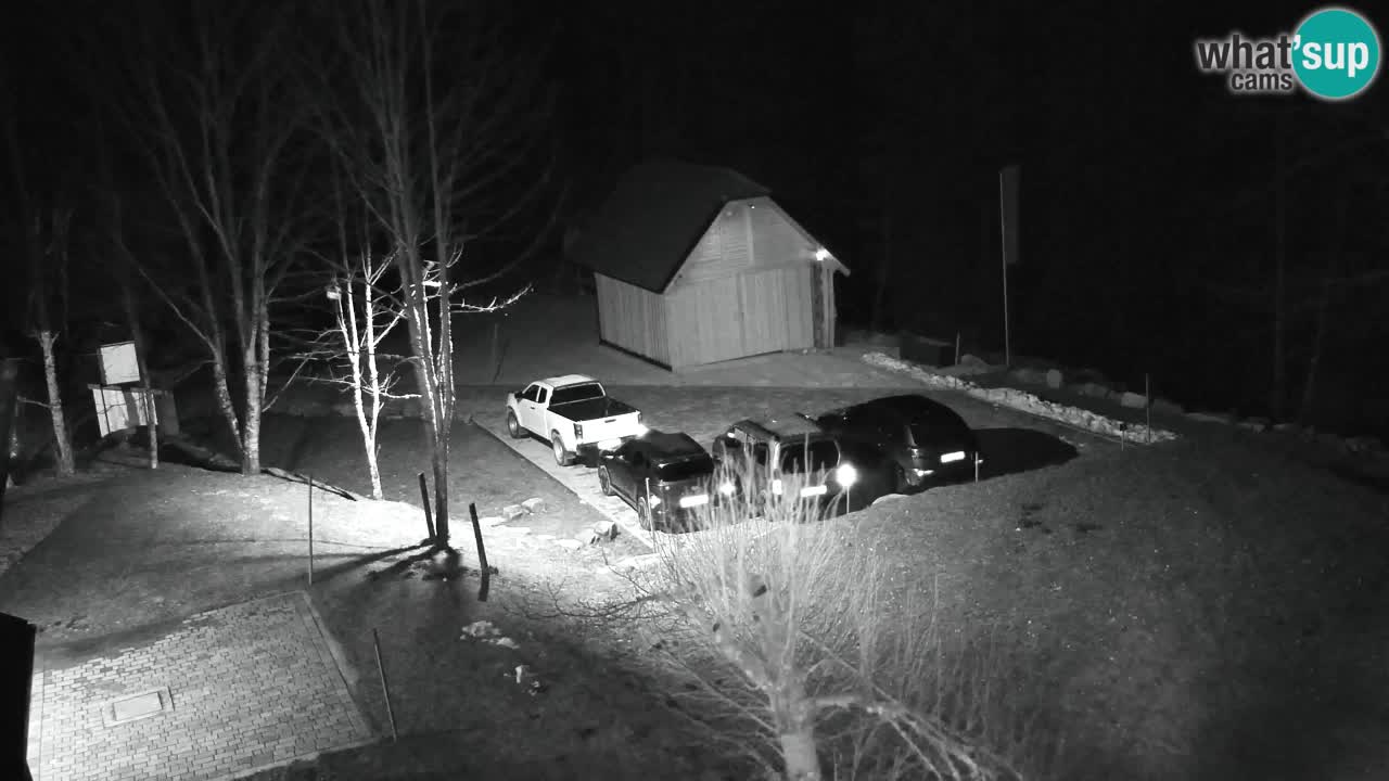 Webcam Lukanja – Pohorje houses a Water village