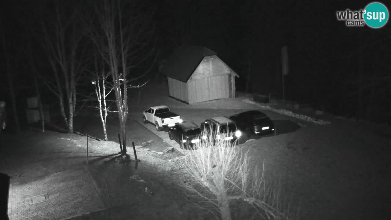 Webcam Lukanja – Pohorje houses a Water village