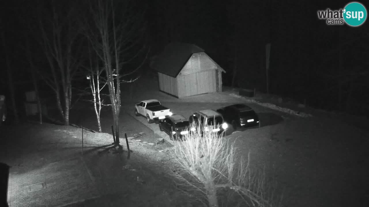 Webcam Lukanja – Pohorje houses a Water village