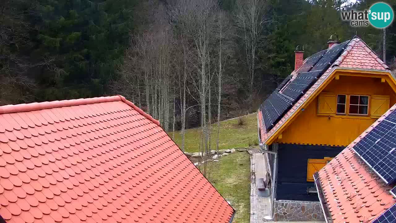 Webcam Lukanja – Pohorje houses a Water village
