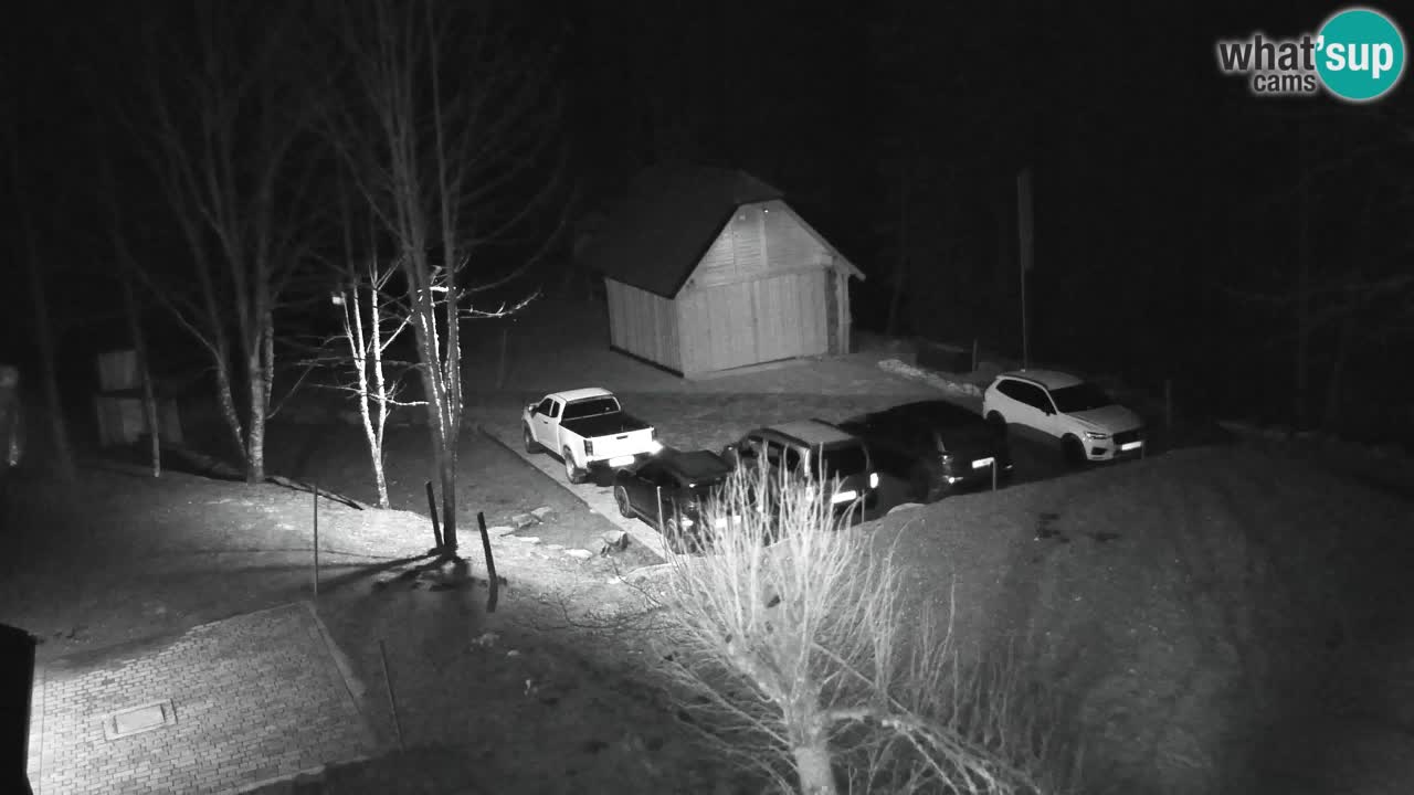 Webcam Lukanja – Pohorje houses a Water village