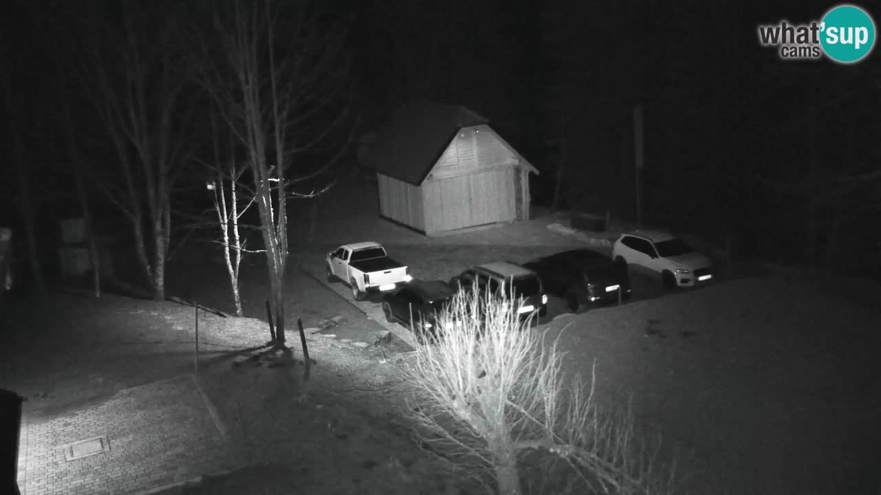 Webcam Lukanja – Pohorje houses a Water village