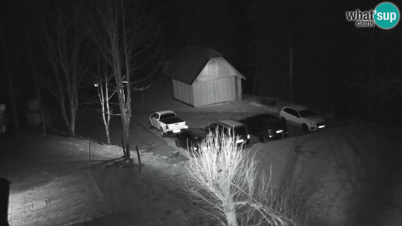 Webcam Lukanja – Pohorje houses a Water village