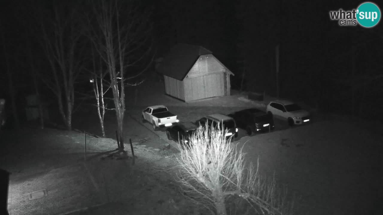 Webcam Lukanja – Pohorje houses a Water village