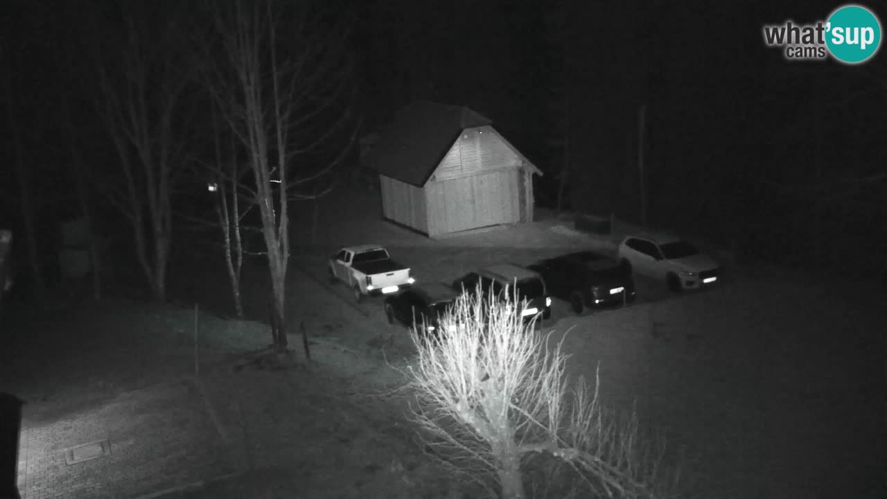 Webcam Lukanja – Pohorje houses a Water village