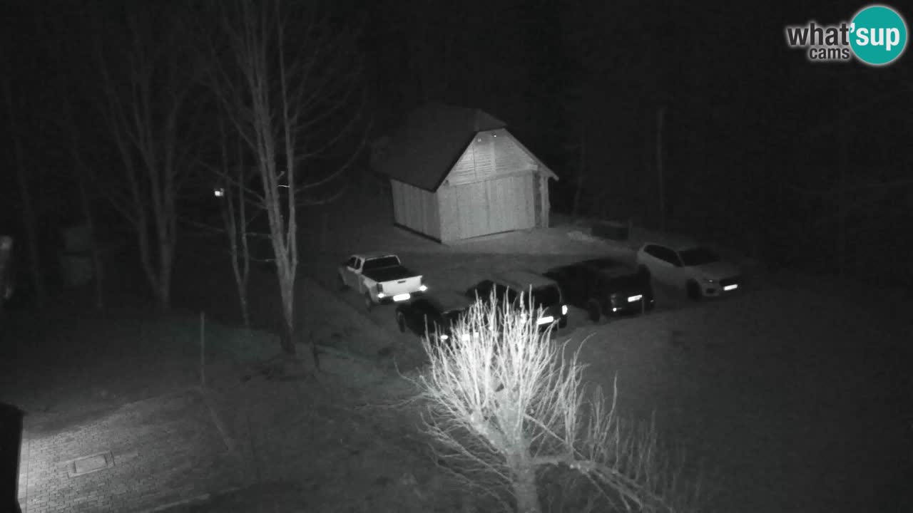 Webcam Lukanja – Pohorje houses a Water village