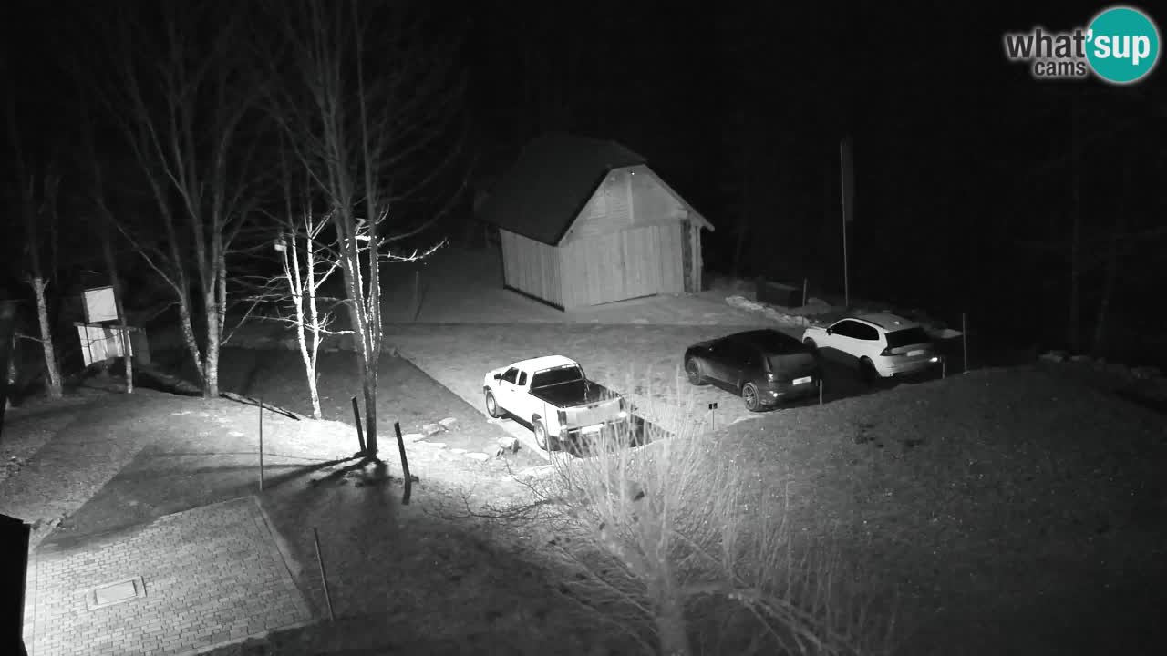 Webcam Lukanja – Pohorje houses a Water village