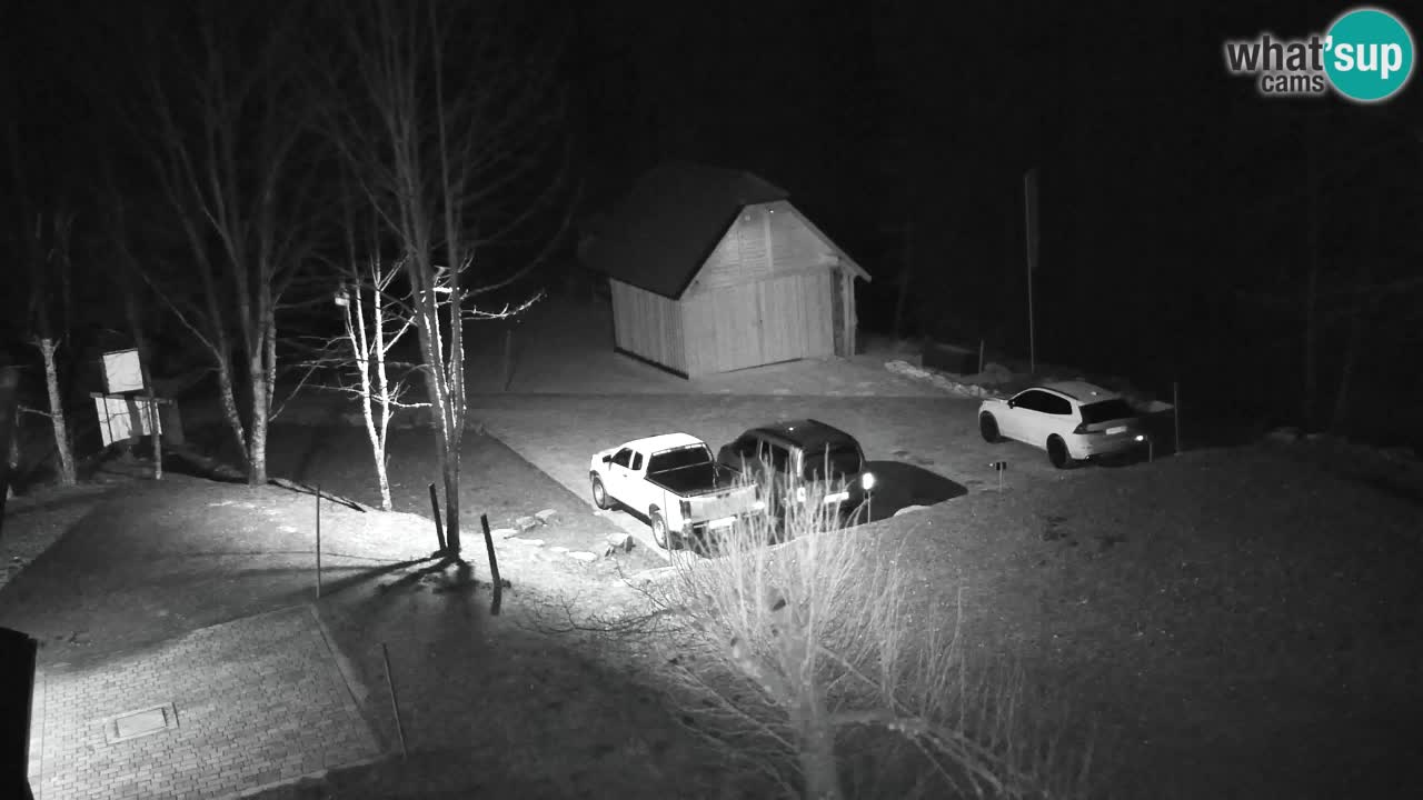 Webcam Lukanja – Pohorje houses a Water village