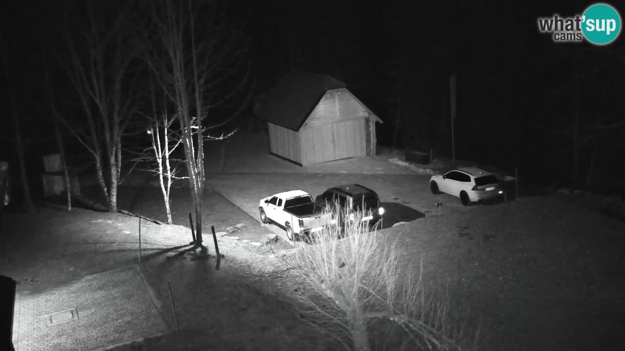 Webcam Lukanja – Pohorje houses a Water village