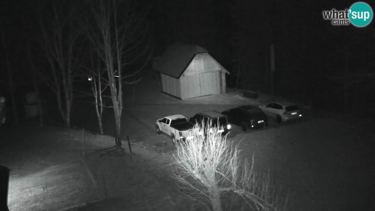 Webcam Lukanja – Pohorje houses a Water village