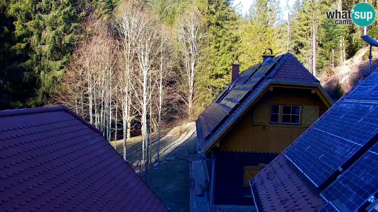 Spletna kamera Lukanja – Water Village | Pohorje Houses