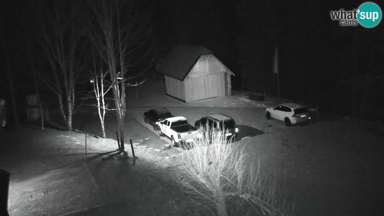 Webcam Lukanja – Pohorje houses a Water village