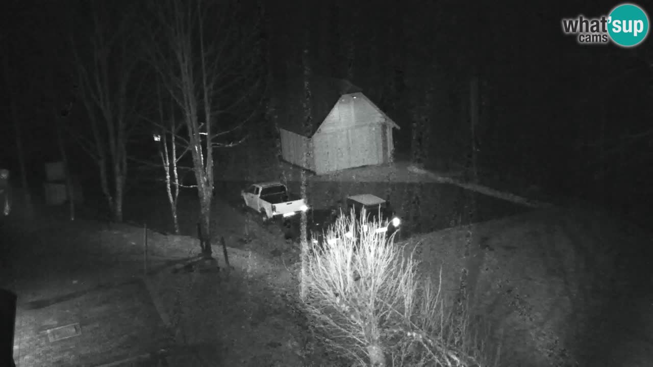 Webcam Lukanja – Pohorje houses a Water village