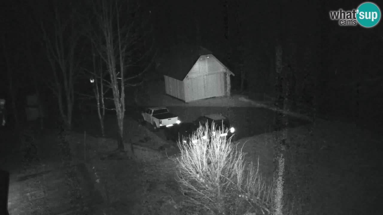 Webcam Lukanja – Pohorje houses a Water village