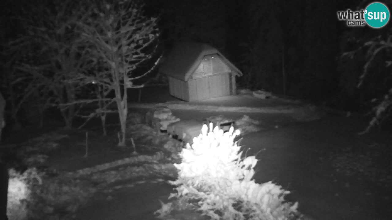 Webcam Lukanja – Pohorje houses a Water village