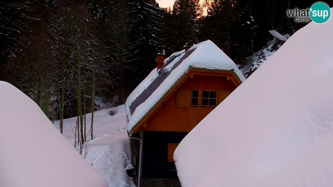 Spletna kamera Lukanja – Water Village | Pohorje Houses