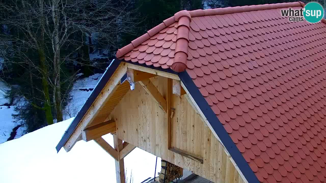 Webcam Lukanja – Pohorje houses a Water village