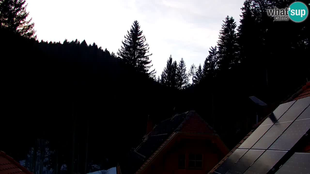 Spletna kamera Lukanja – Water Village | Pohorje Houses