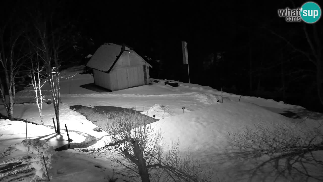 Webcam Lukanja – Pohorje houses a Water village