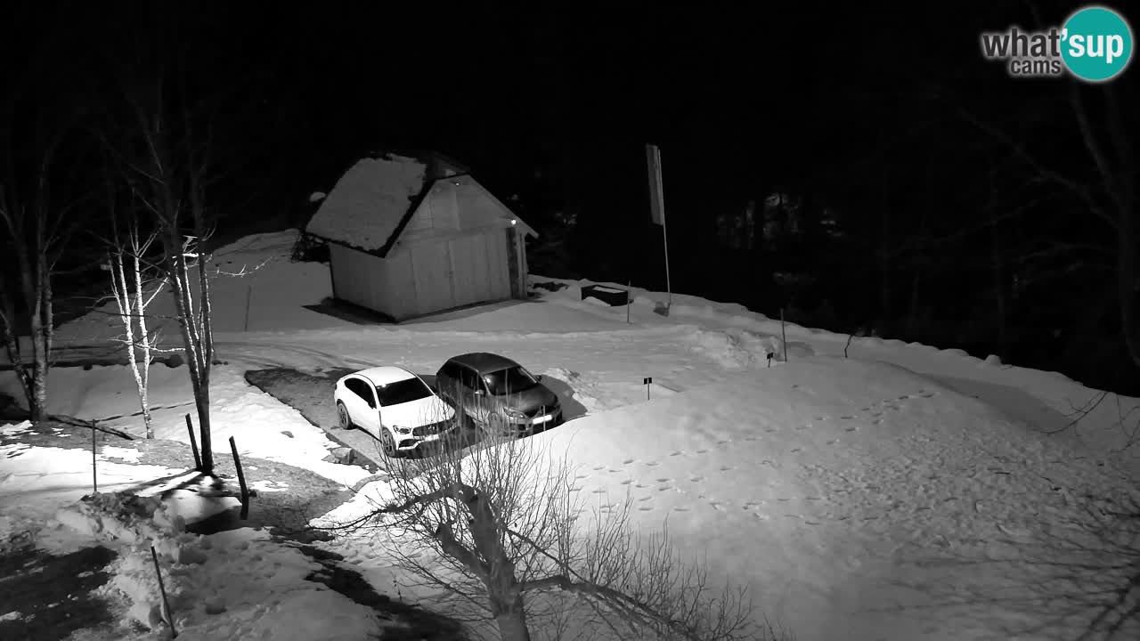 Webcam Lukanja – Pohorje houses a Water village