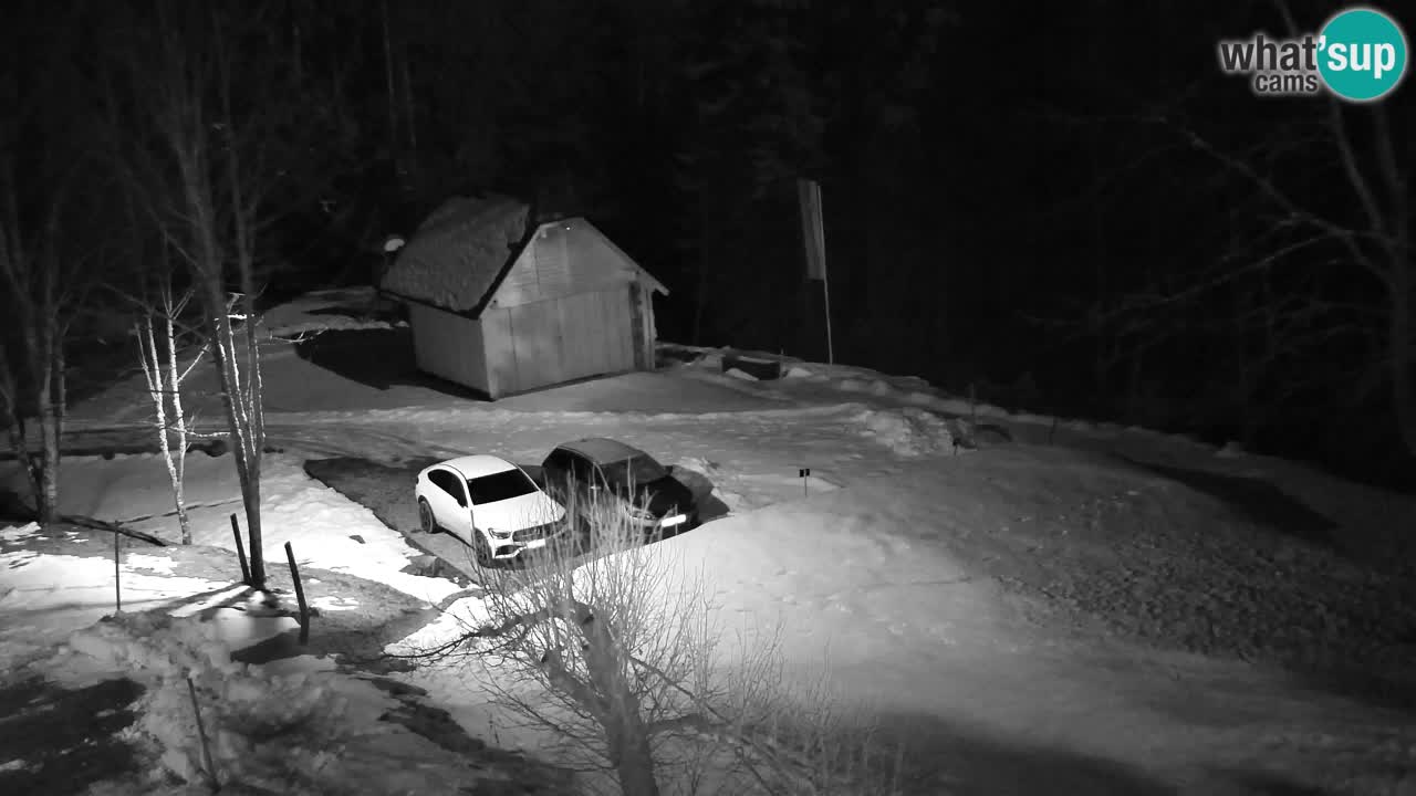 Webcam Lukanja – Pohorje houses a Water village