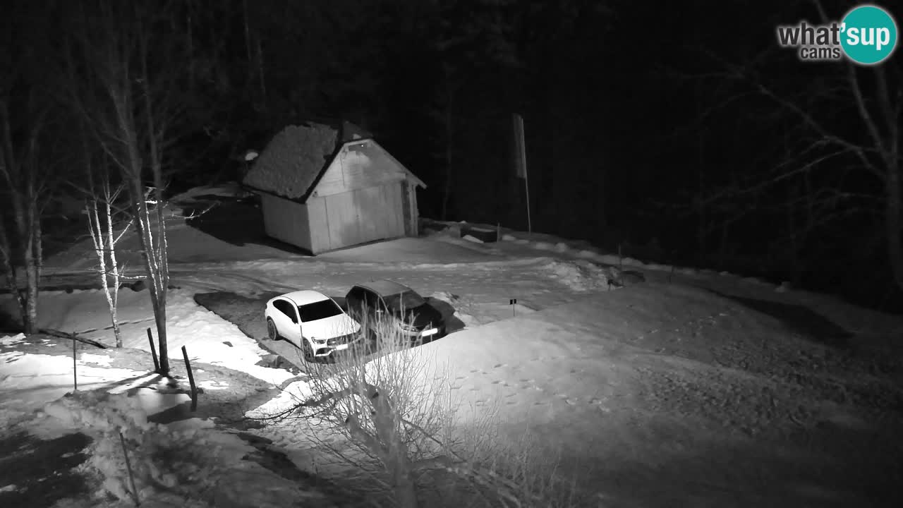 Webcam Lukanja – Pohorje houses a Water village