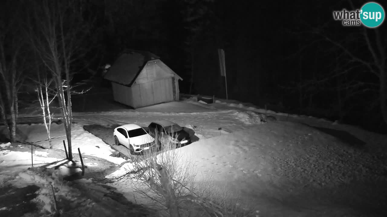 Webcam Lukanja – Pohorje houses a Water village