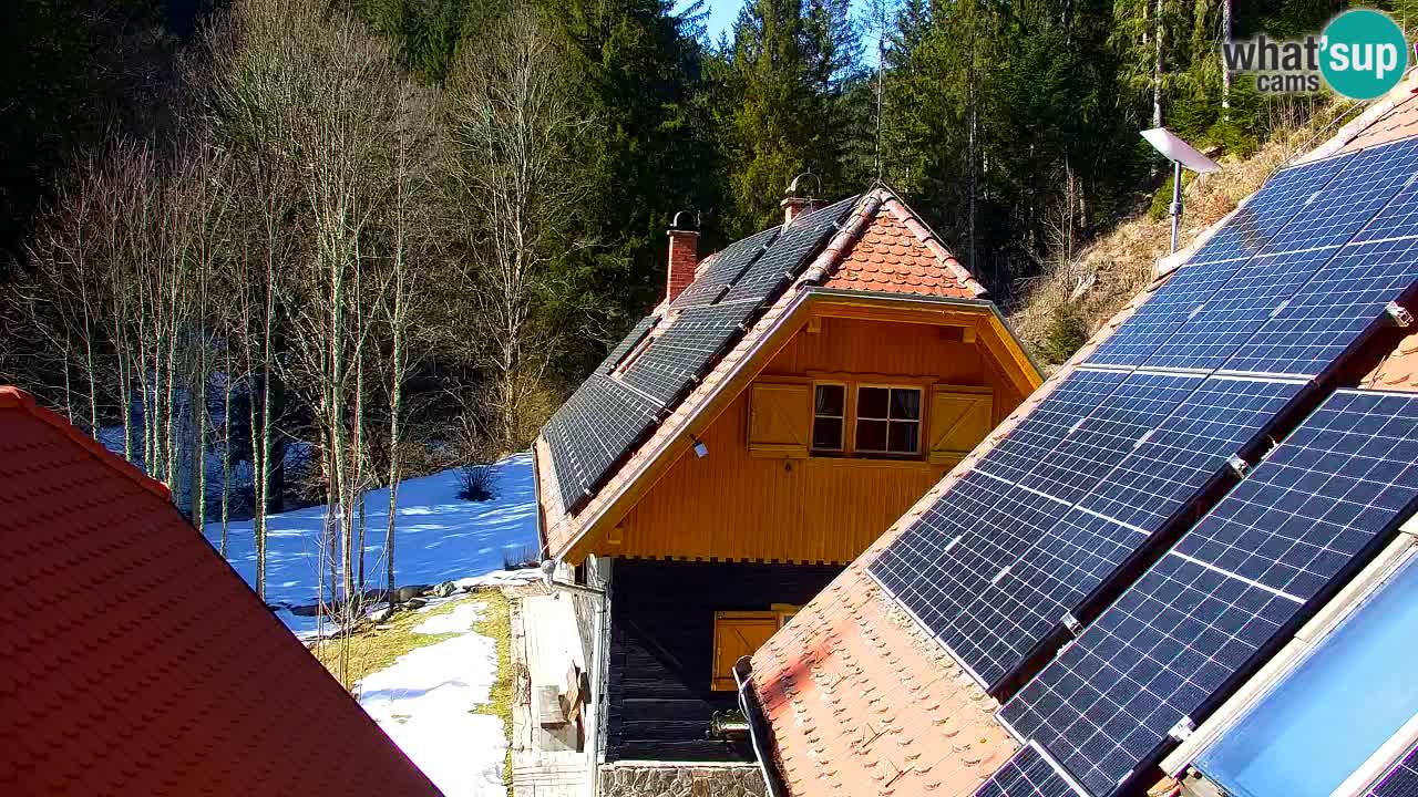 Spletna kamera Lukanja – Water Village | Pohorje Houses
