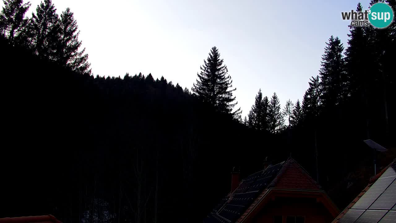 Spletna kamera Lukanja – Water Village | Pohorje Houses