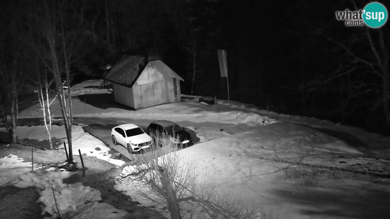 Webcam Lukanja – Pohorje houses a Water village