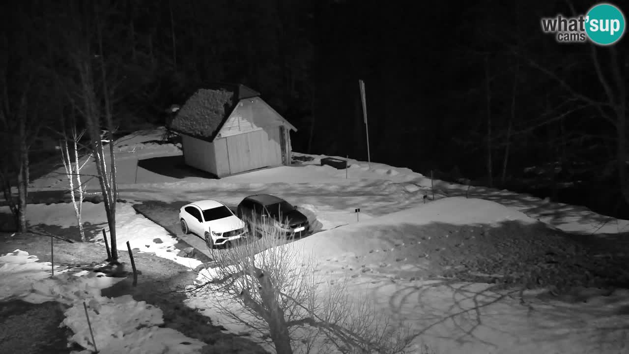 Webcam Lukanja – Pohorje houses a Water village