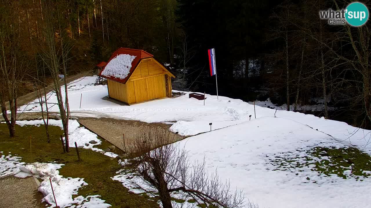 Webcam Lukanja – Pohorje houses a Water village