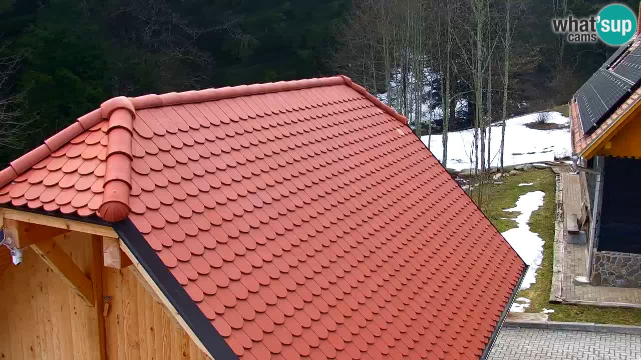 Webcam Lukanja – Pohorje houses a Water village