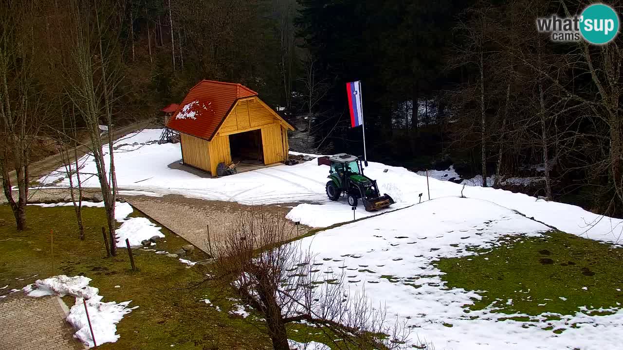 Spletna kamera Lukanja – Water Village | Pohorje Houses