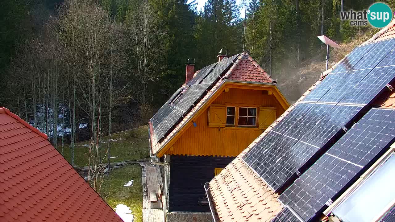 Spletna kamera Lukanja – Water Village | Pohorje Houses